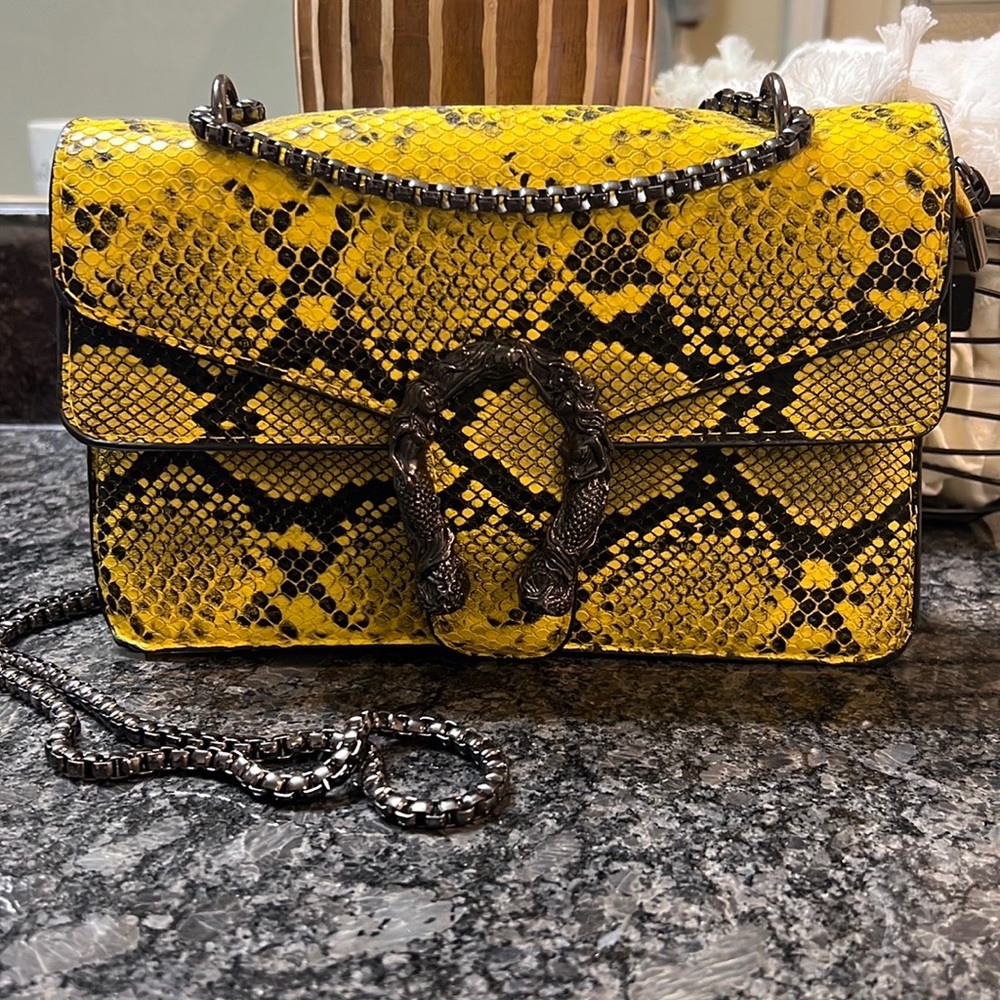 Yellow crossbody